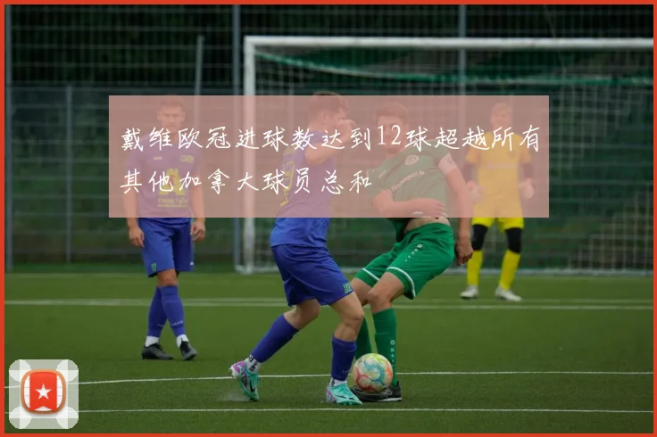 戴维欧冠进球数达到12球超越所有其他加拿大球员总和